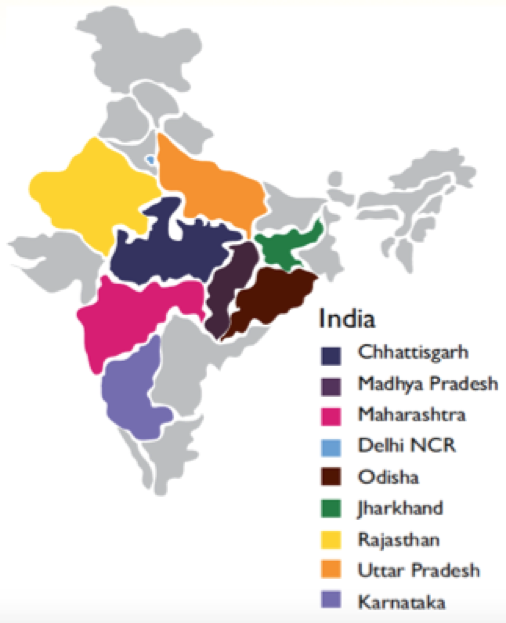 map of india treatment centers